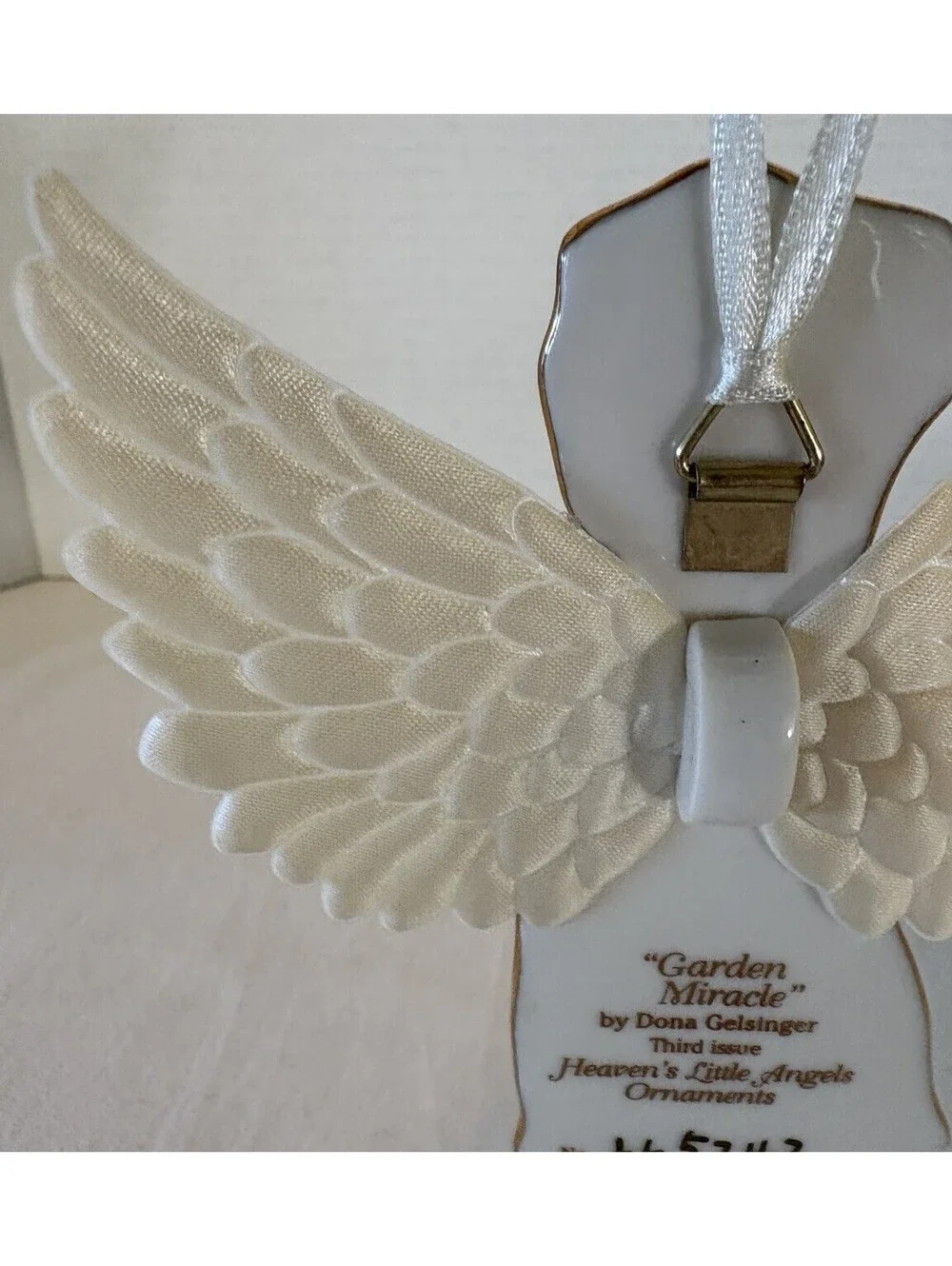 The Bradford Exchange “Garden Miracle” 3D Angel LL 5743 Heaven’s Little Angels
